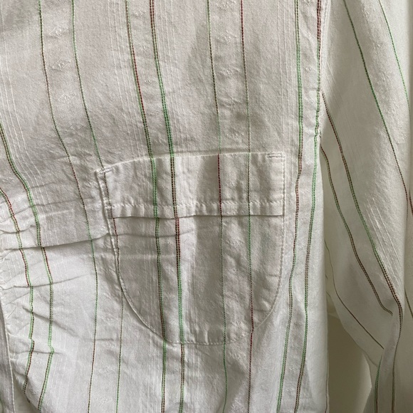 North face ladies cotton button up top - Picture 2 of 8